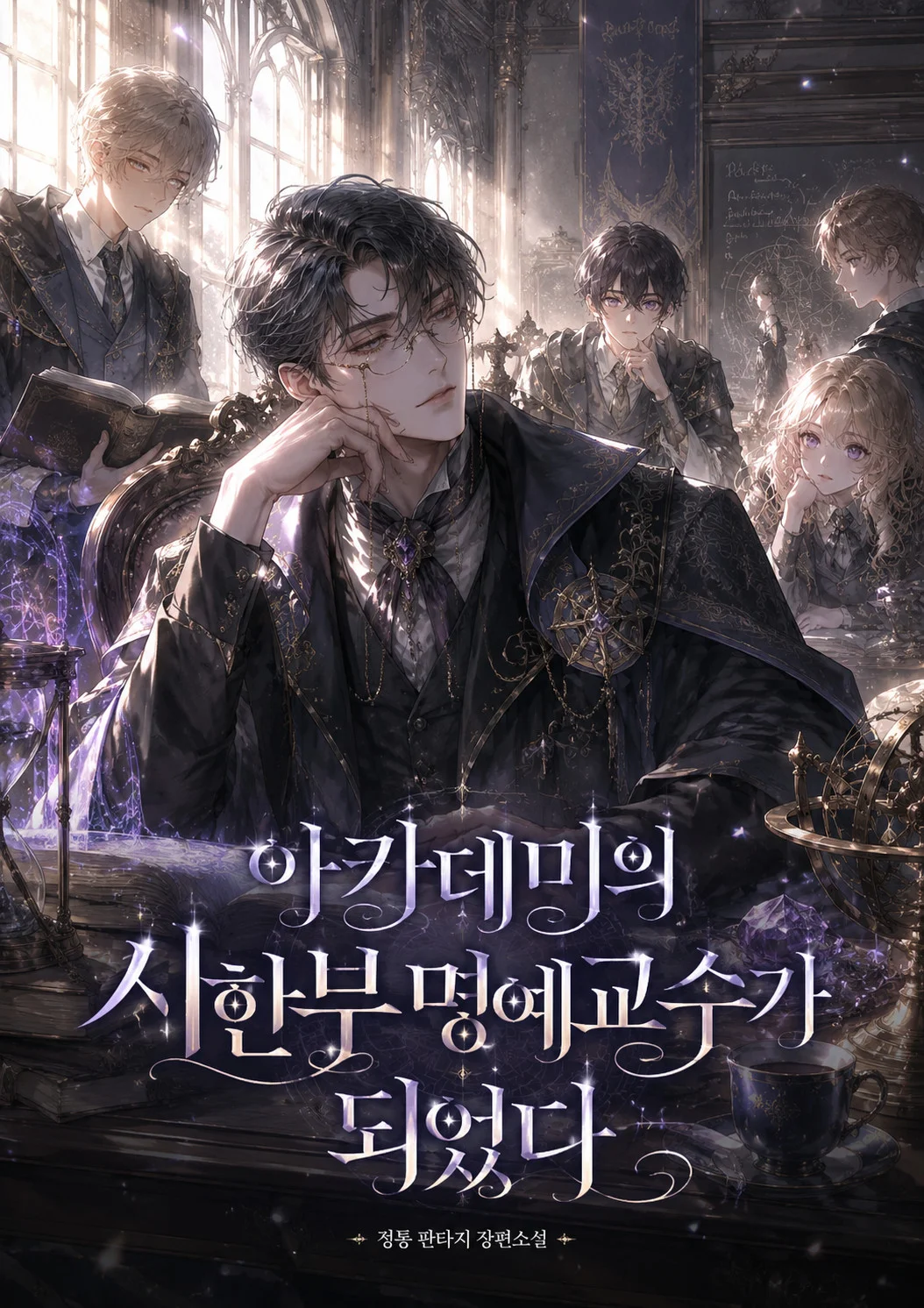 아카데미의 시한부 명예교수가 되었다 표지