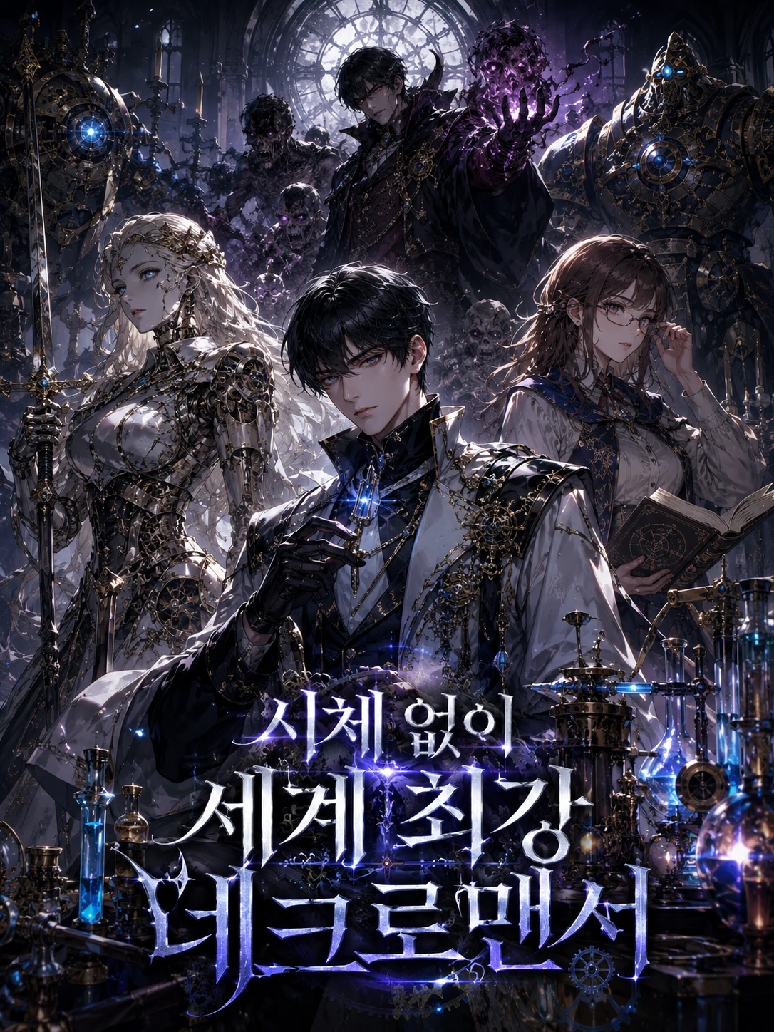 시체 없이 세계 최강 네크로맨서 표지