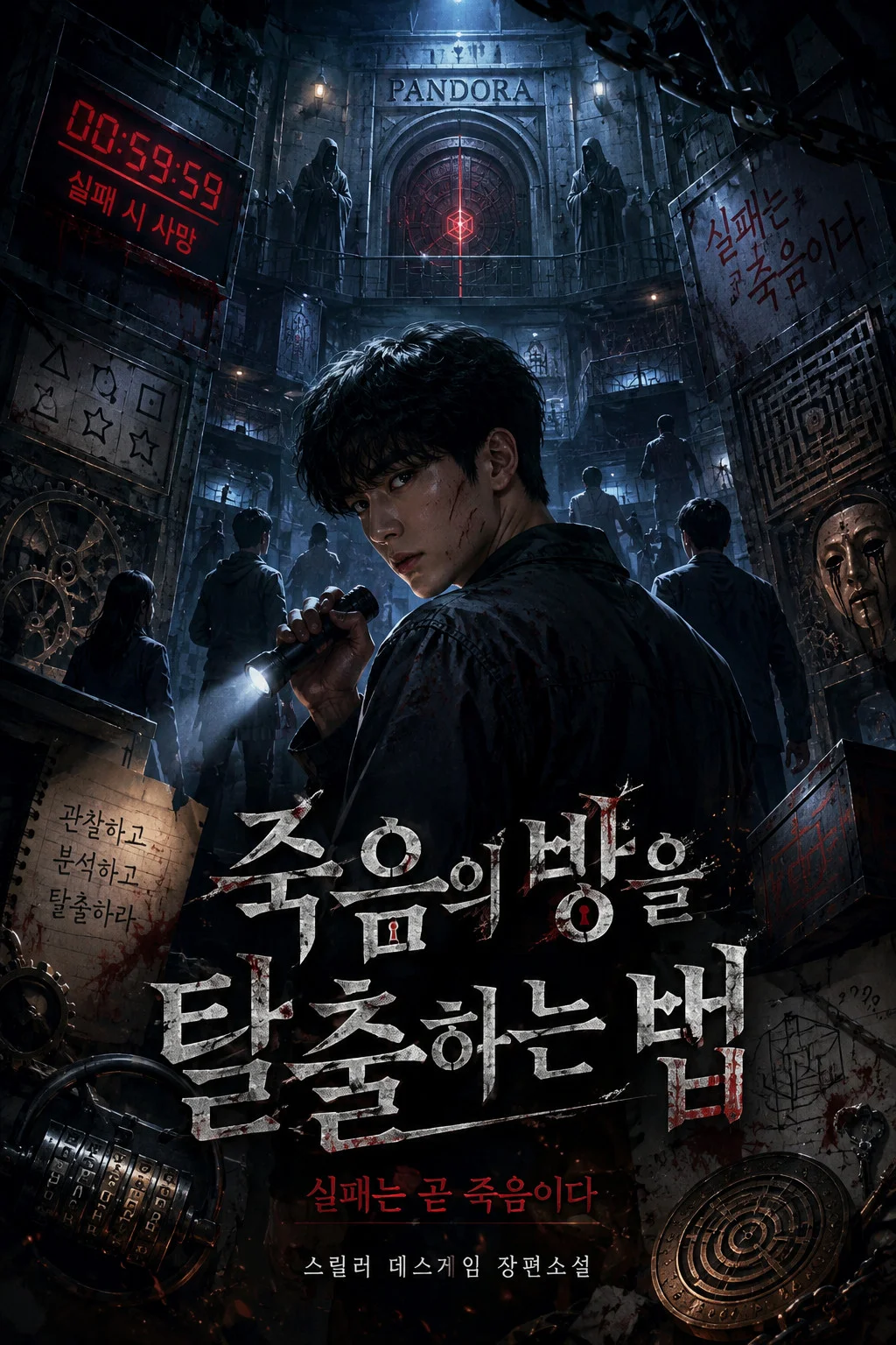 죽음의 방을 탈출하는 법 표지