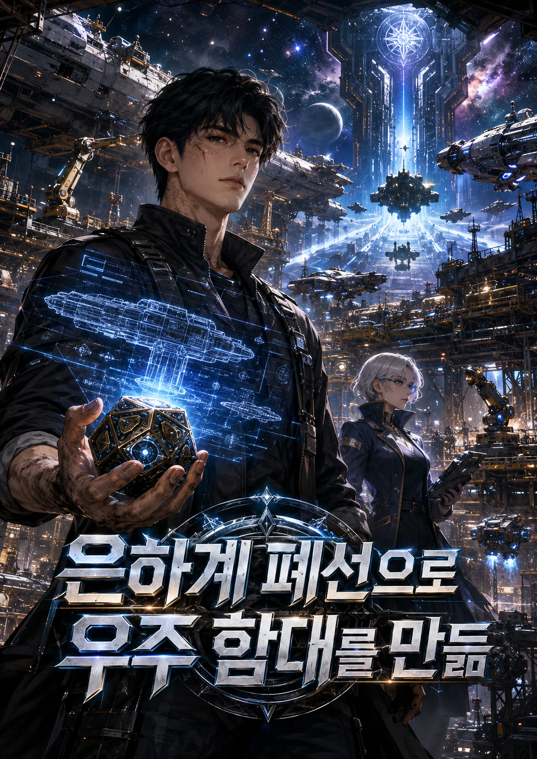 은하계 폐선으로 우주 함대를 만듦 표지