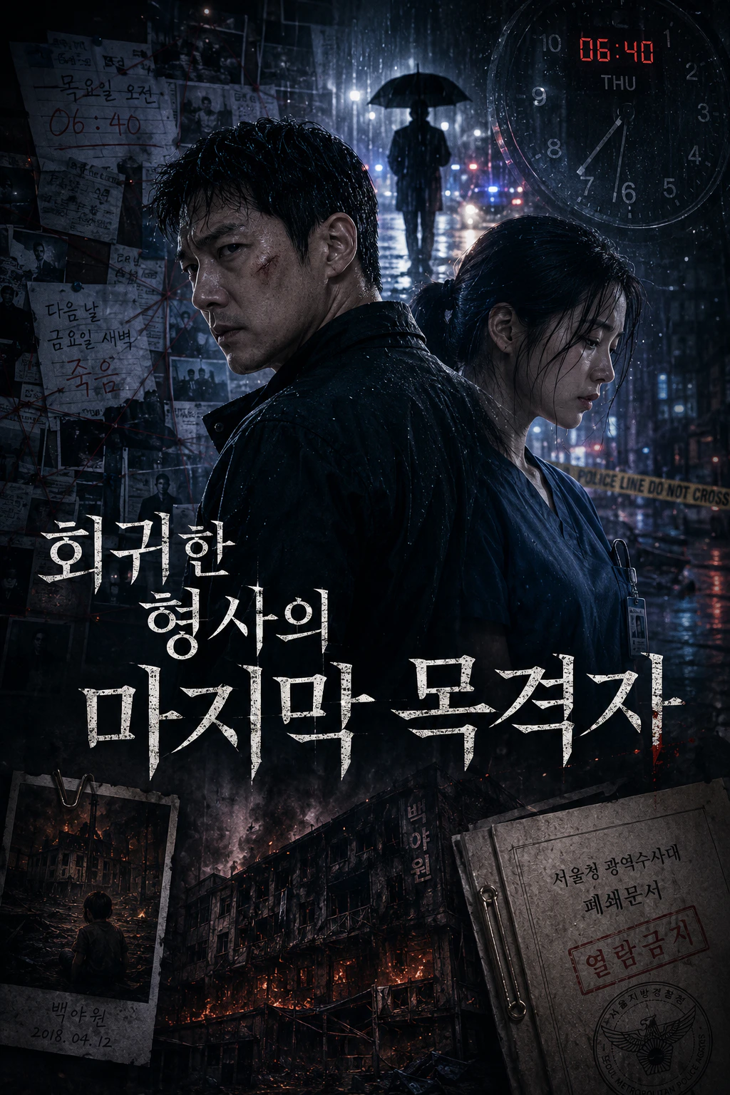 회귀한 형사의 마지막 목격자 표지