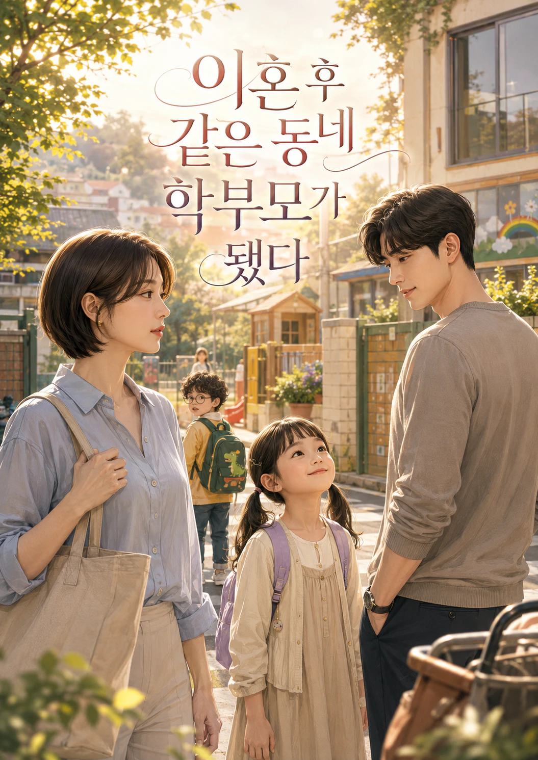 이혼 후 같은 동네 학부모가 됐다 표지