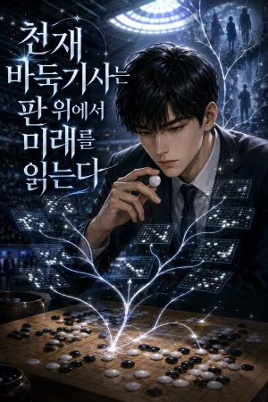 천재 바둑기사는 판 위에서 미래를 읽는다 표지