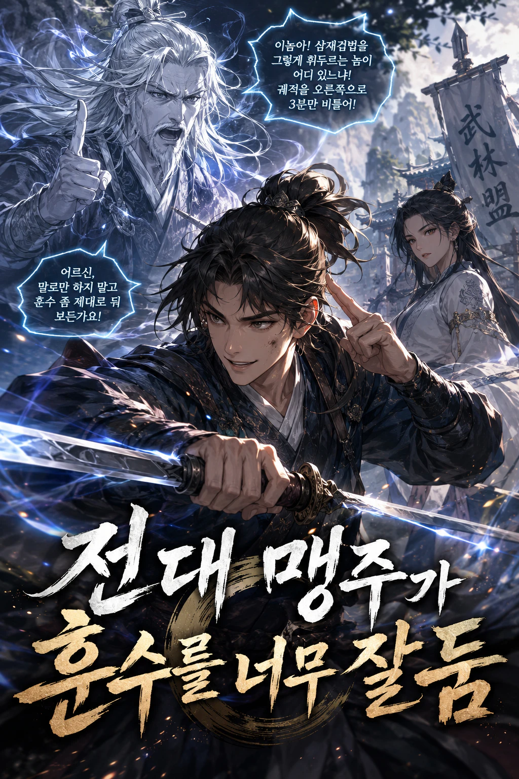 전대 맹주가 훈수를 너무 잘 둠 표지