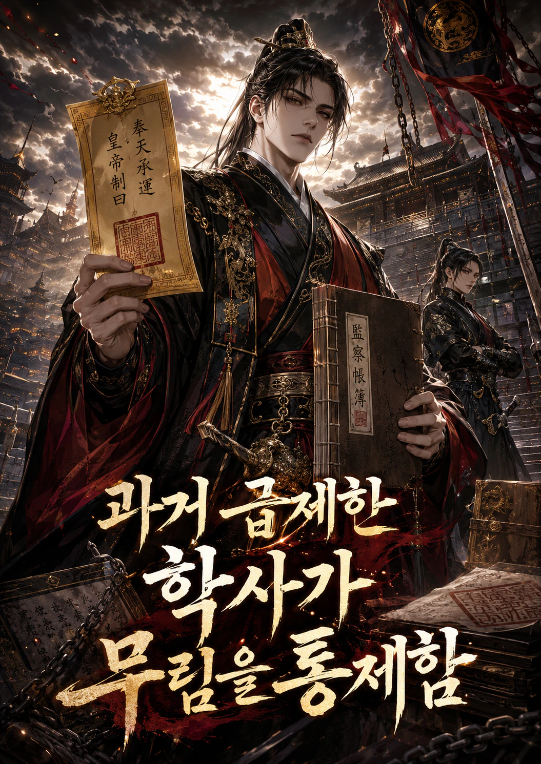 과거 급제한 학사가 무림을 통제함 표지