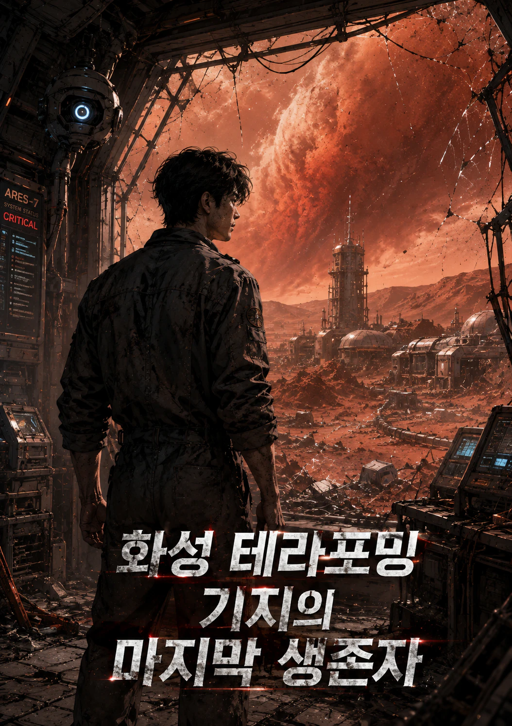 화성 테라포밍 기지의 마지막 생존자 표지