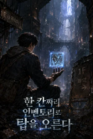 한 칸짜리 인벤토리로 탑을 오른다 표지