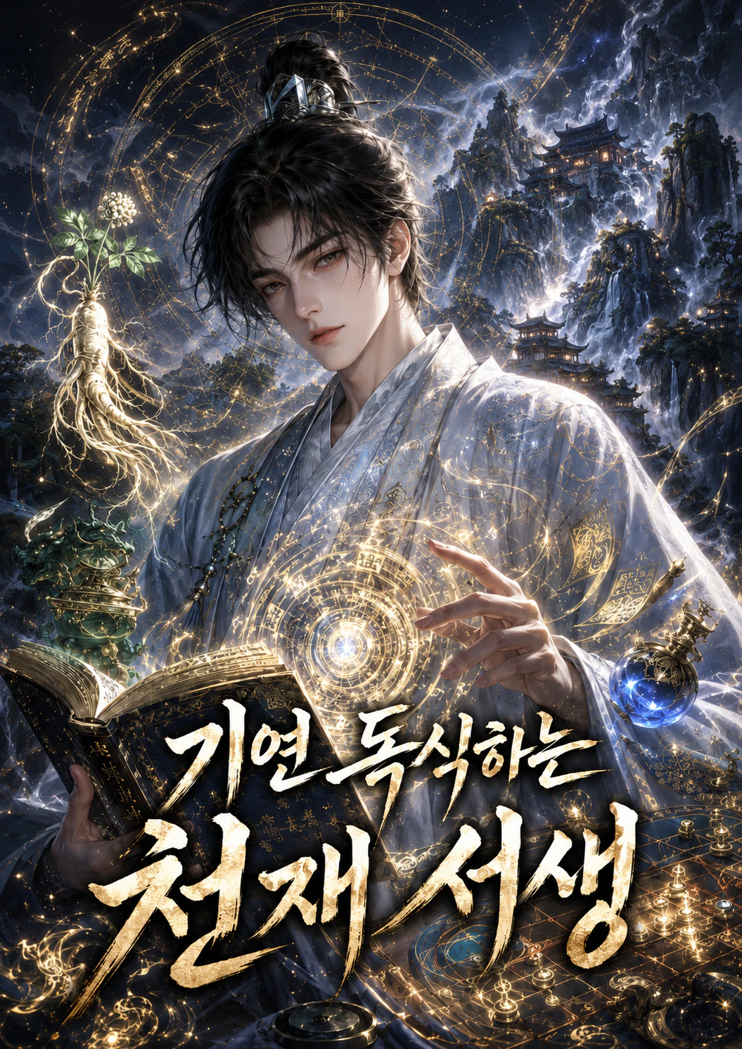 기연 독식하는 천재 서생 표지