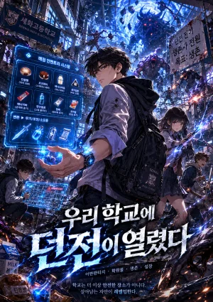 우리 학교에 던전이 열렸다 표지