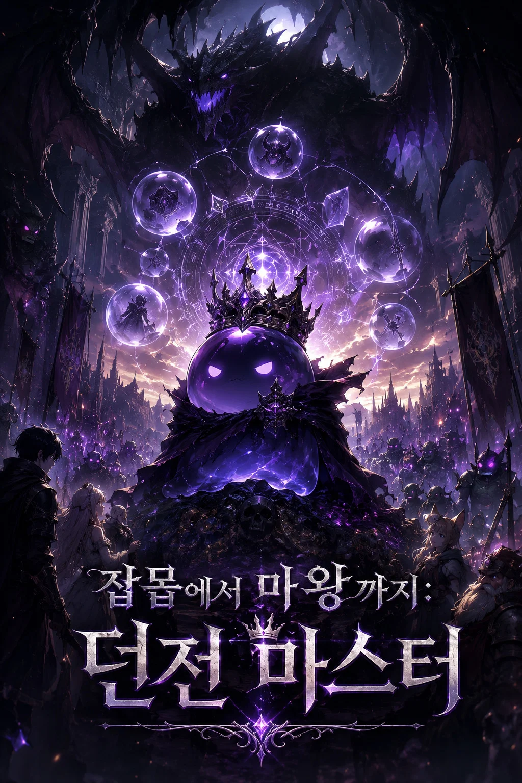 잡몹에서 마왕까지: 던전 마스터 표지