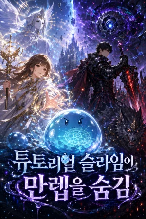 튜토리얼 슬라임이 만렙을 숨김 표지