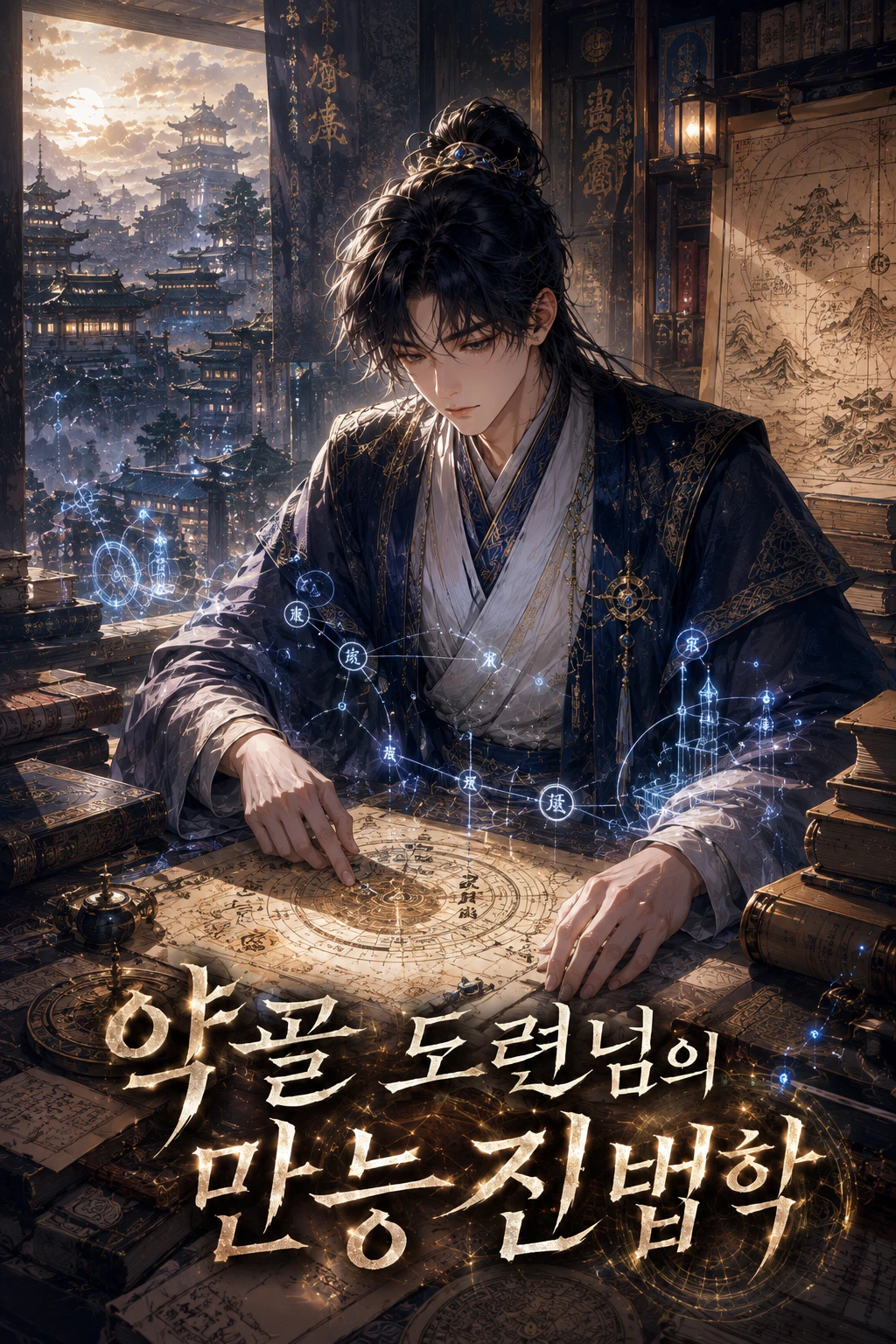 약골 도련님의 만능 진법학 표지